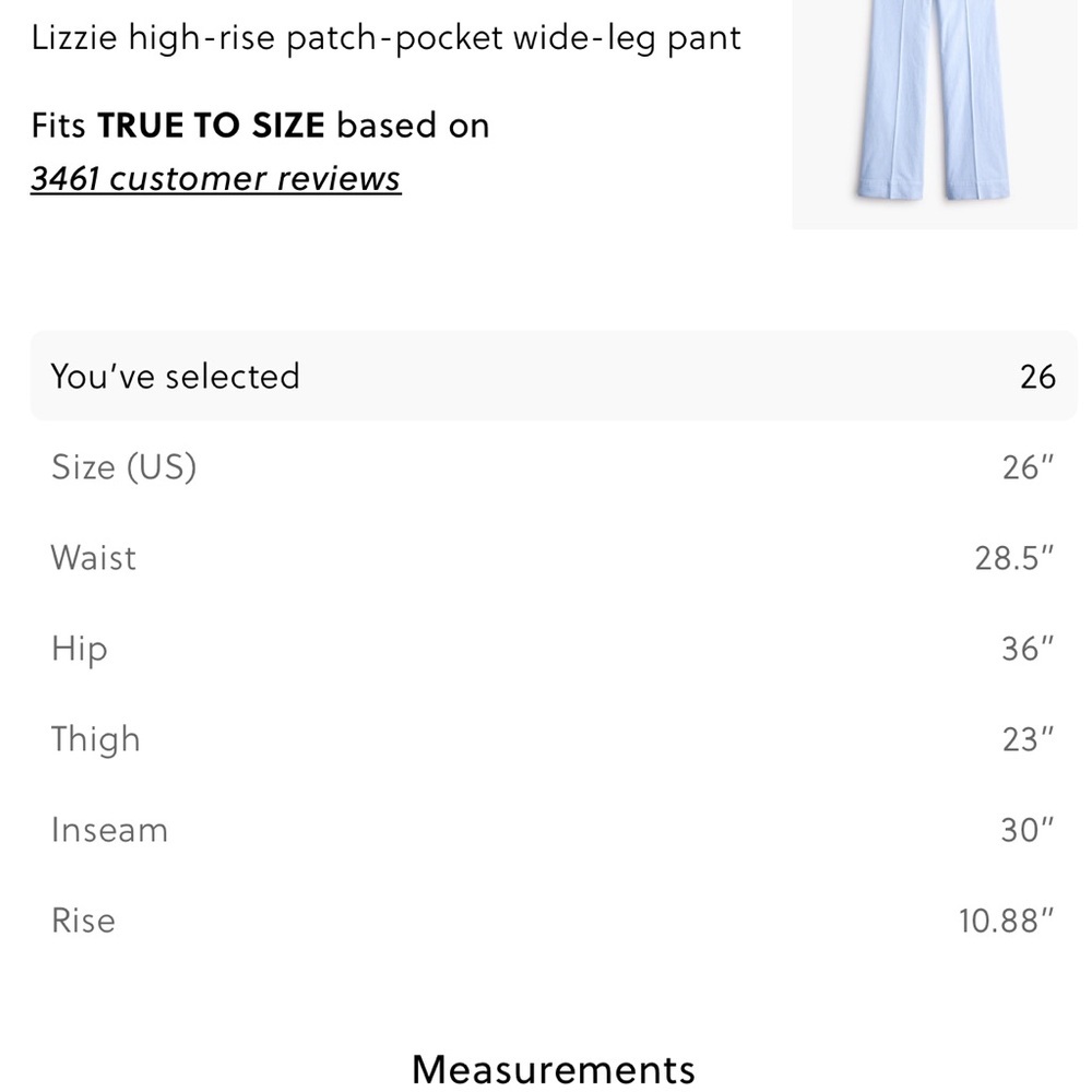 NEW J.Crew High-rise patch-pocket wide-leg pant in white stripe preppy vacation - Picture 10 of 11